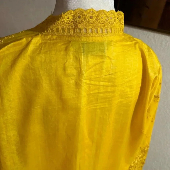 Maria B. Sequined eyelet shirt/dress size L - Picture 9 of 12